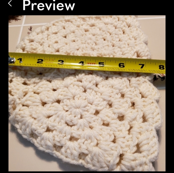 2 homemade hats , white and Burgundy - Picture 1 of 4